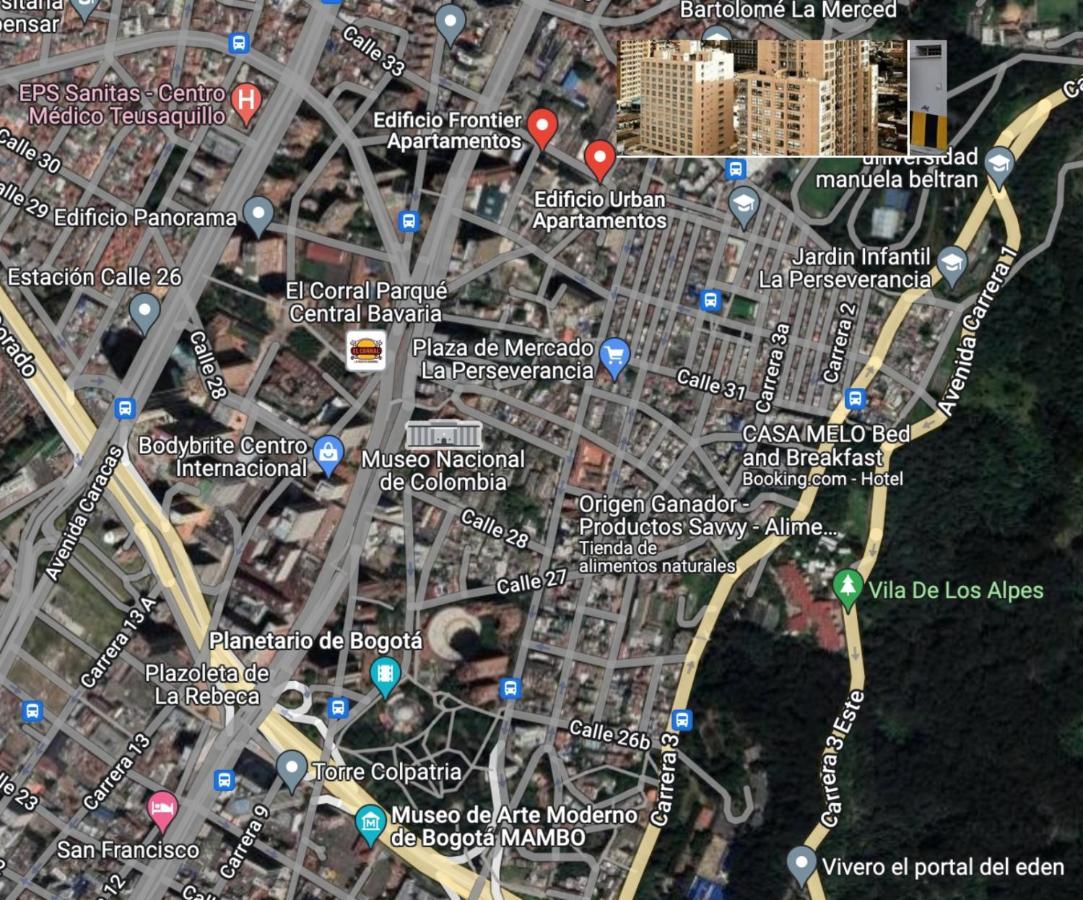 Apartamento Park Way Bogotá Esterno foto